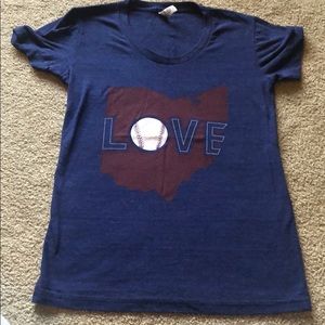 Cleveland Indians women’s T-shirt size small